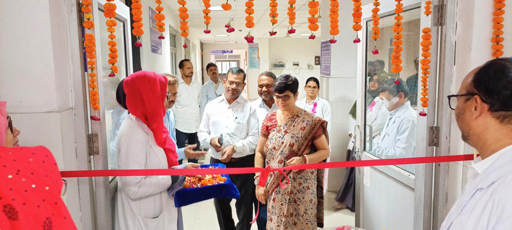 Inauguration of research centre on Sciatica and Menstrual disorder on 13 oct.2023 by Principal Secretary,AYUSH Vibhag,U.P.
